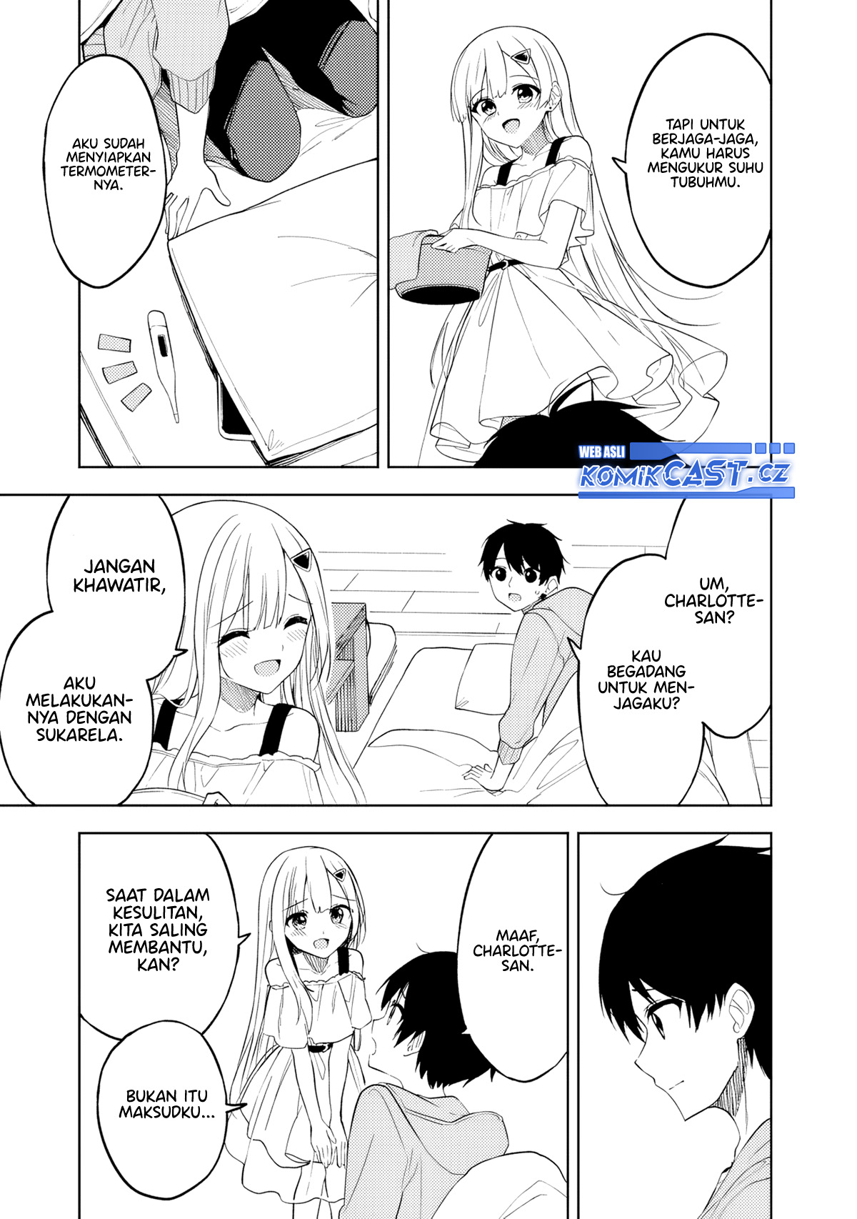 Maigo ni Natteita Youjo o Tasuketara, Otonari ni Sumu Bishoujo Ryuugakusei ga Ie ni Asobi ni Kuru You ni Natta Ken ni Tsuite Chapter 11 Gambar 4