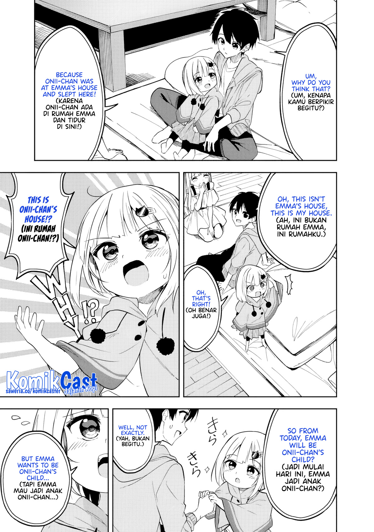 Maigo ni Natteita Youjo o Tasuketara, Otonari ni Sumu Bishoujo Ryuugakusei ga Ie ni Asobi ni Kuru You ni Natta Ken ni Tsuite Chapter 11 Gambar 8