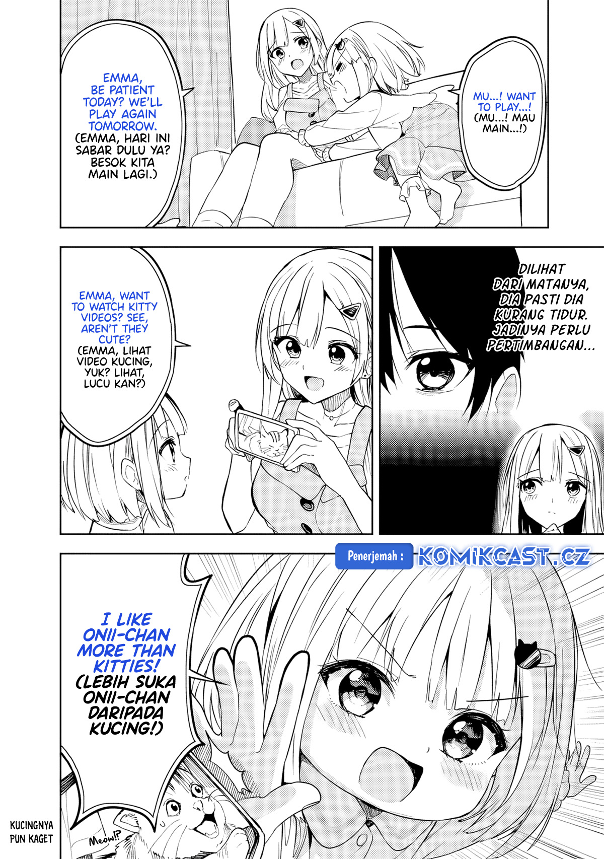 Maigo ni Natteita Youjo o Tasuketara, Otonari ni Sumu Bishoujo Ryuugakusei ga Ie ni Asobi ni Kuru You ni Natta Ken ni Tsuite Chapter 11 Gambar 17
