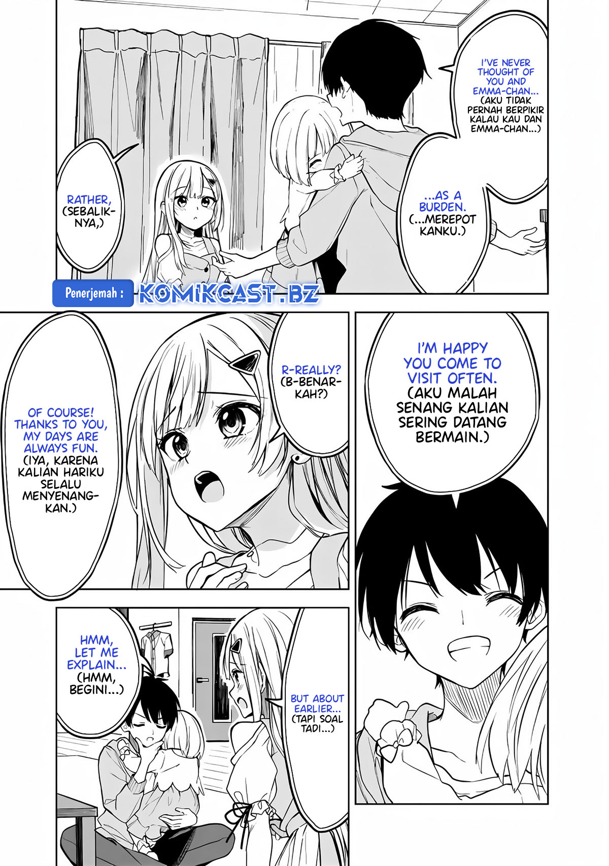 Maigo ni Natteita Youjo o Tasuketara, Otonari ni Sumu Bishoujo Ryuugakusei ga Ie ni Asobi ni Kuru You ni Natta Ken ni Tsuite Chapter 12 Gambar 4