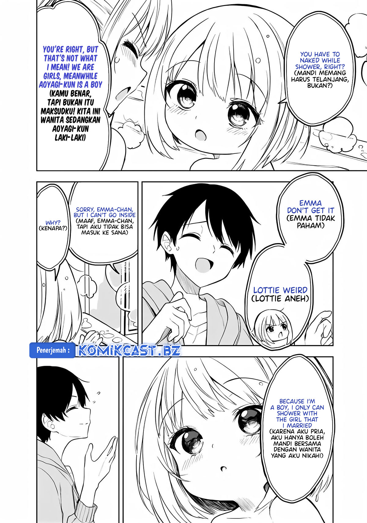 Maigo ni Natteita Youjo o Tasuketara, Otonari ni Sumu Bishoujo Ryuugakusei ga Ie ni Asobi ni Kuru You ni Natta Ken ni Tsuite Chapter 13 Gambar 5