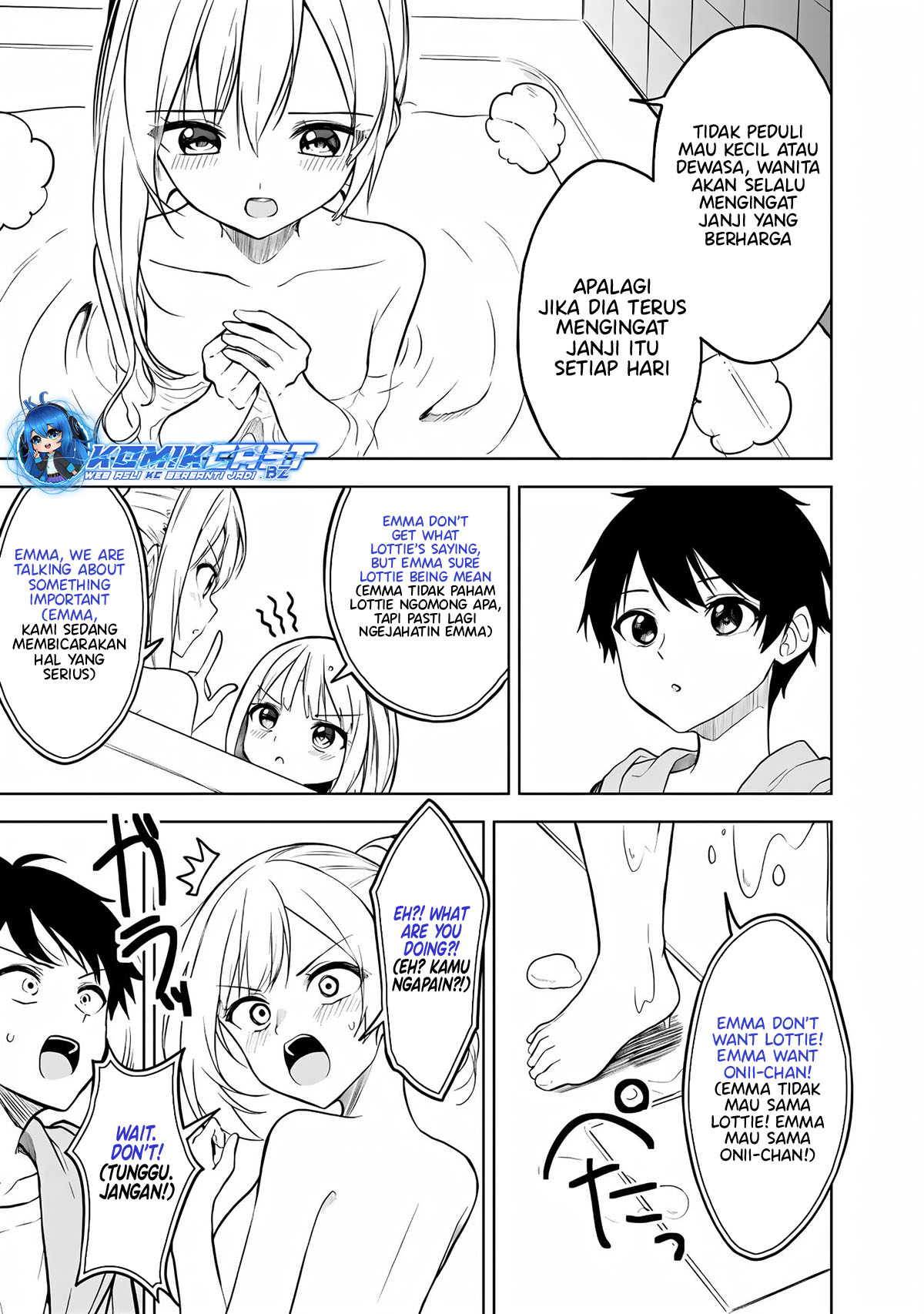 Maigo ni Natteita Youjo o Tasuketara, Otonari ni Sumu Bishoujo Ryuugakusei ga Ie ni Asobi ni Kuru You ni Natta Ken ni Tsuite Chapter 13 Gambar 10