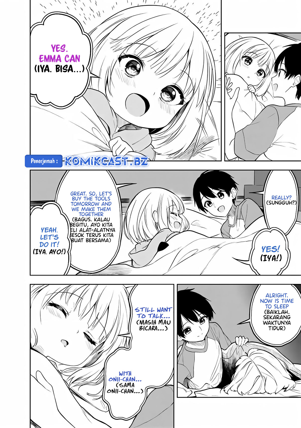 Maigo ni Natteita Youjo o Tasuketara, Otonari ni Sumu Bishoujo Ryuugakusei ga Ie ni Asobi ni Kuru You ni Natta Ken ni Tsuite Chapter 13 Gambar 23