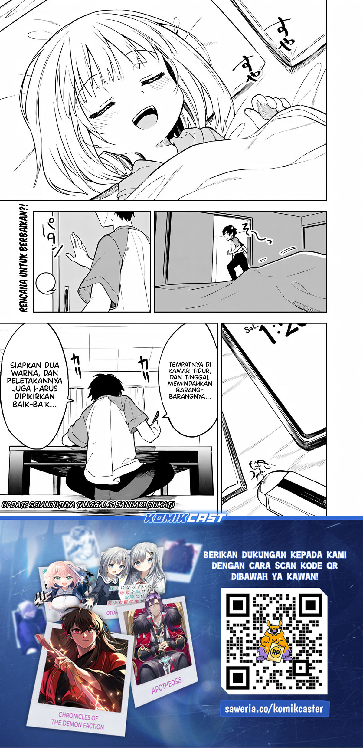 Maigo ni Natteita Youjo o Tasuketara, Otonari ni Sumu Bishoujo Ryuugakusei ga Ie ni Asobi ni Kuru You ni Natta Ken ni Tsuite Chapter 13 Gambar 24