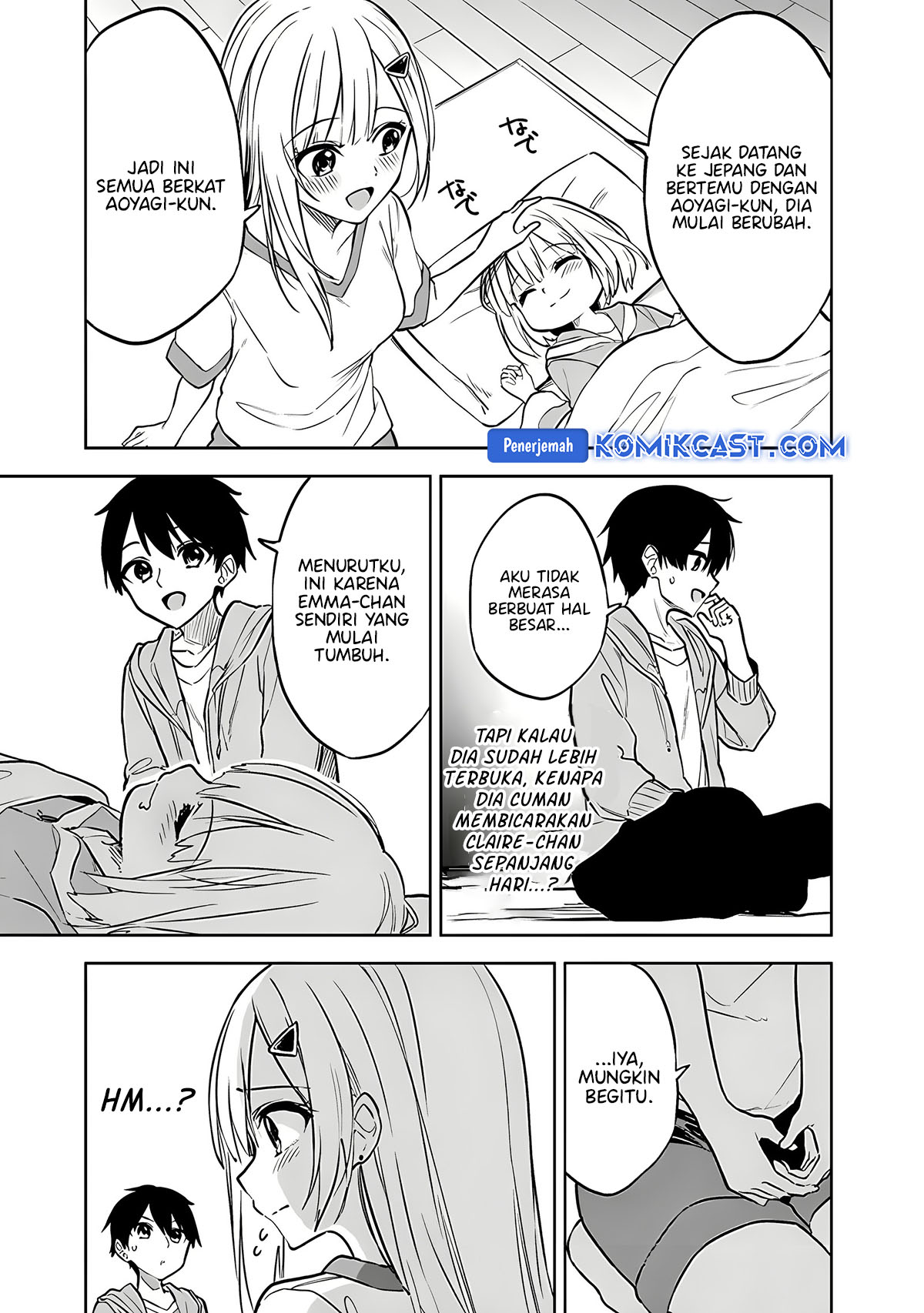 Maigo ni Natteita Youjo o Tasuketara, Otonari ni Sumu Bishoujo Ryuugakusei ga Ie ni Asobi ni Kuru You ni Natta Ken ni Tsuite Chapter 17 Gambar 14