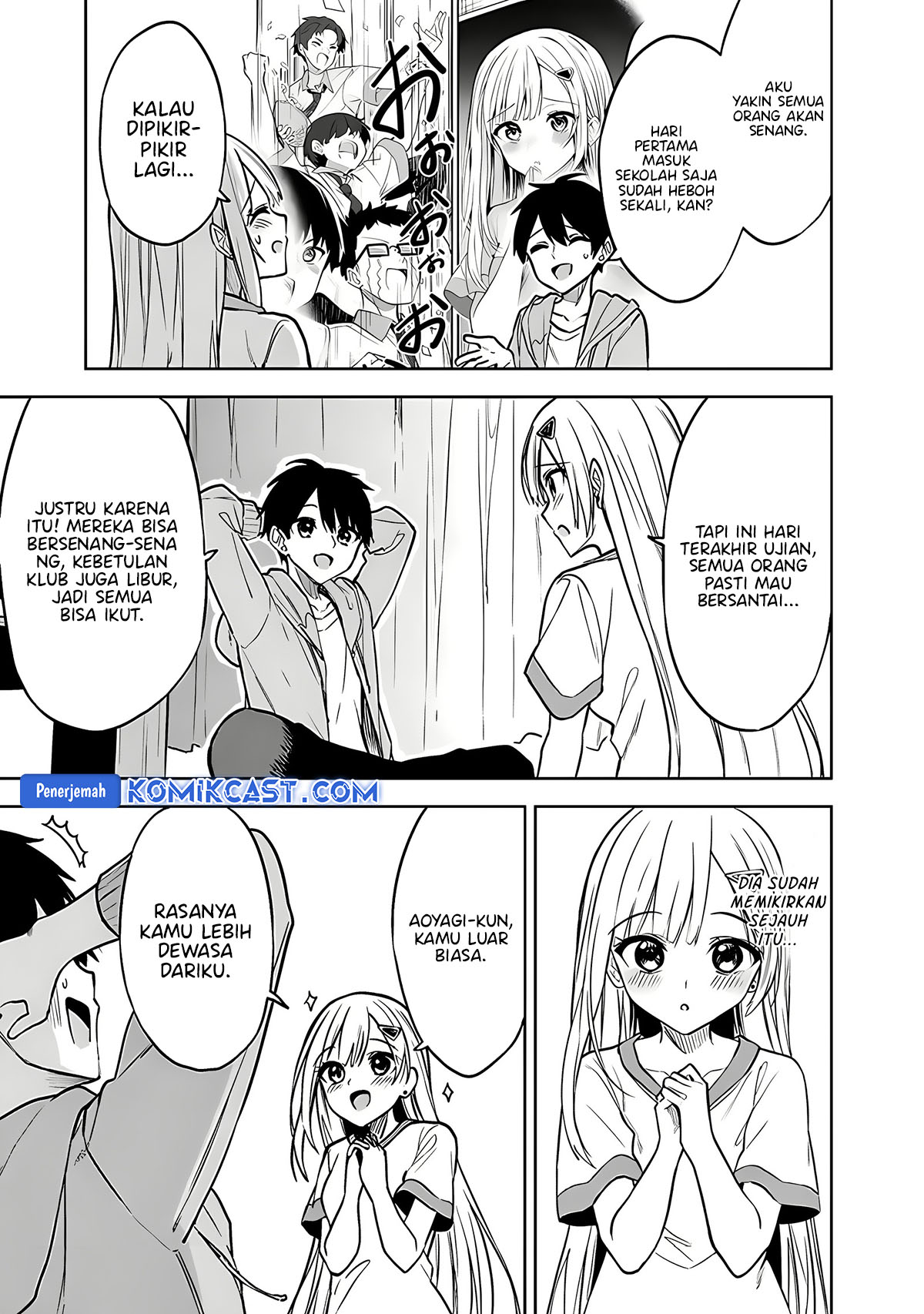 Maigo ni Natteita Youjo o Tasuketara, Otonari ni Sumu Bishoujo Ryuugakusei ga Ie ni Asobi ni Kuru You ni Natta Ken ni Tsuite Chapter 17 Gambar 16