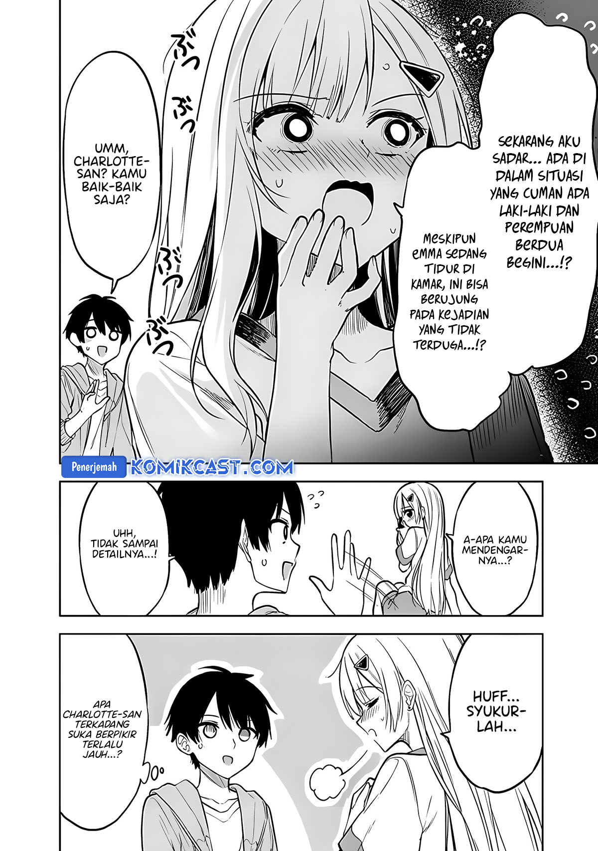 Maigo ni Natteita Youjo o Tasuketara, Otonari ni Sumu Bishoujo Ryuugakusei ga Ie ni Asobi ni Kuru You ni Natta Ken ni Tsuite Chapter 17 Gambar 19