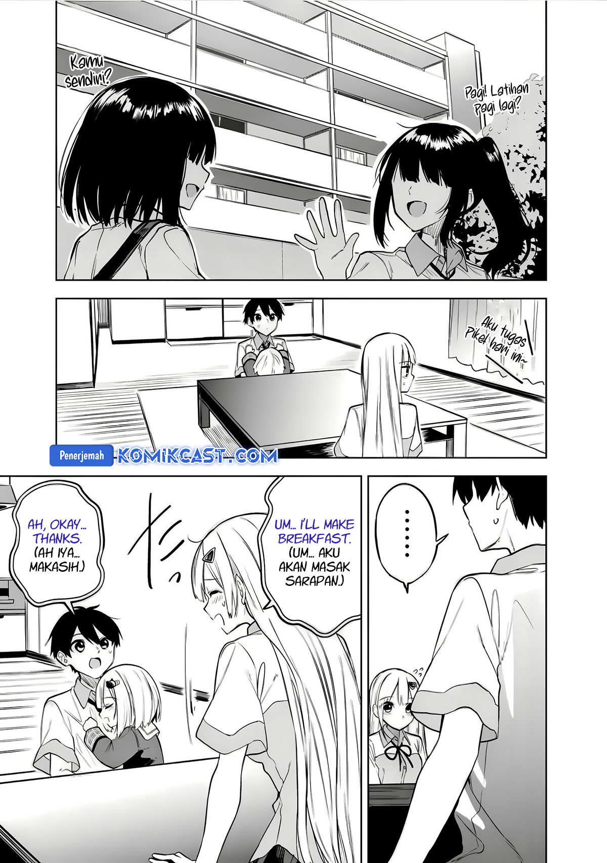 Maigo ni Natteita Youjo o Tasuketara, Otonari ni Sumu Bishoujo Ryuugakusei ga Ie ni Asobi ni Kuru You ni Natta Ken ni Tsuite Chapter 18 Gambar 10