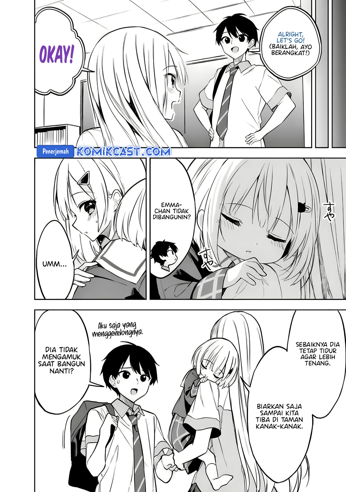 Maigo ni Natteita Youjo o Tasuketara, Otonari ni Sumu Bishoujo Ryuugakusei ga Ie ni Asobi ni Kuru You ni Natta Ken ni Tsuite Chapter 19 Gambar 9