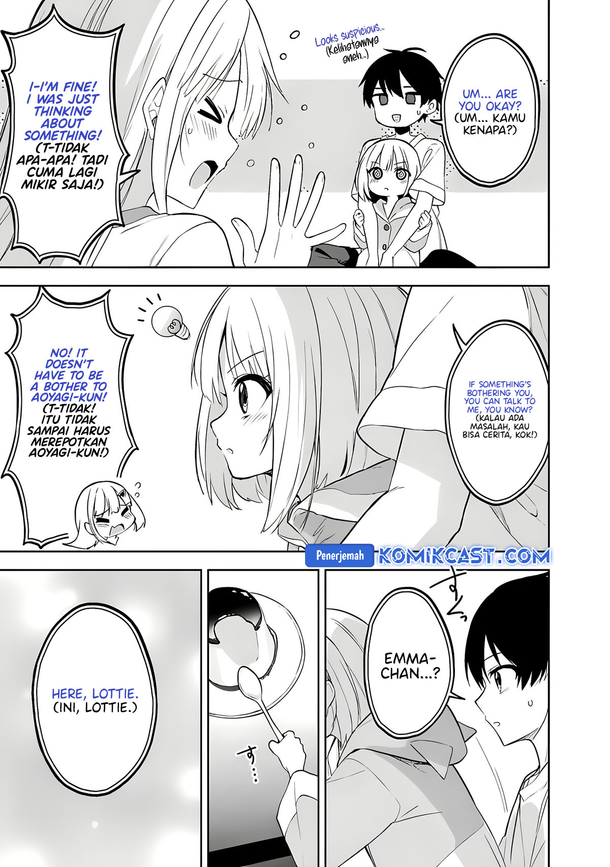 Maigo ni Natteita Youjo o Tasuketara, Otonari ni Sumu Bishoujo Ryuugakusei ga Ie ni Asobi ni Kuru You ni Natta Ken ni Tsuite Chapter 20 Gambar 16