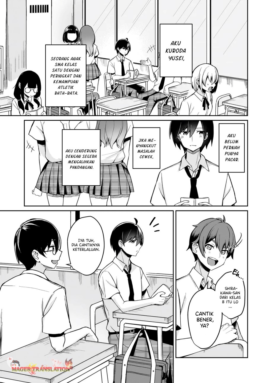 Maigo no Onnanoko o Ie Made Todoketara, Genkan kara Detekita no wa Gakunen Ichi no Bishoujo deshita Chapter 01 Gambar 4