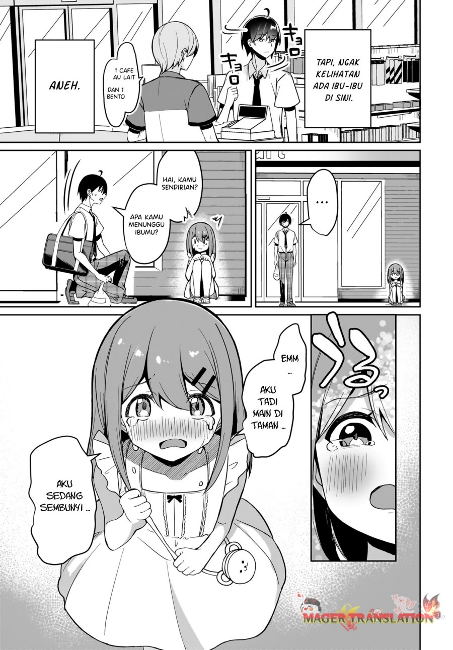 Maigo no Onnanoko o Ie Made Todoketara, Genkan kara Detekita no wa Gakunen Ichi no Bishoujo deshita Chapter 01 Gambar 8