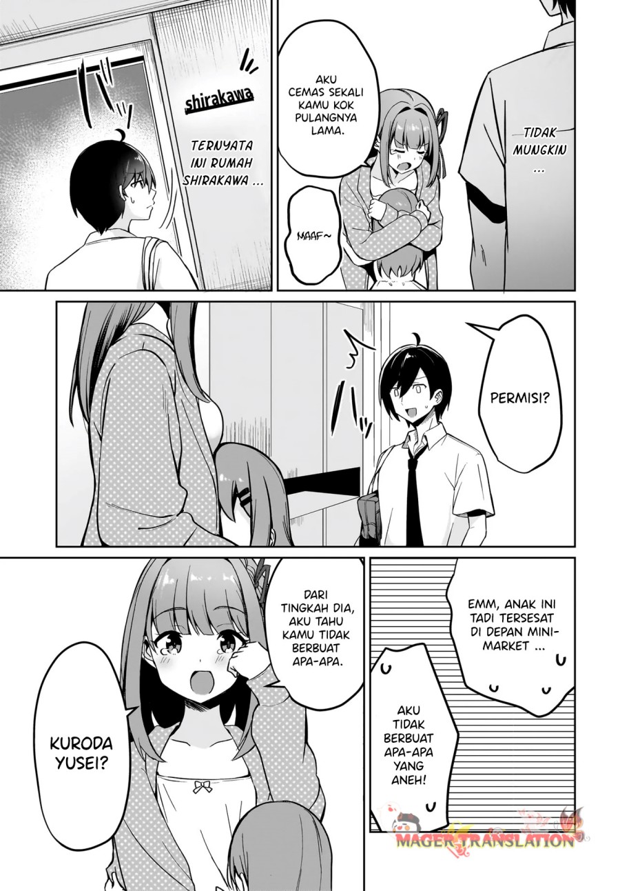 Maigo no Onnanoko o Ie Made Todoketara, Genkan kara Detekita no wa Gakunen Ichi no Bishoujo deshita Chapter 01 Gambar 12