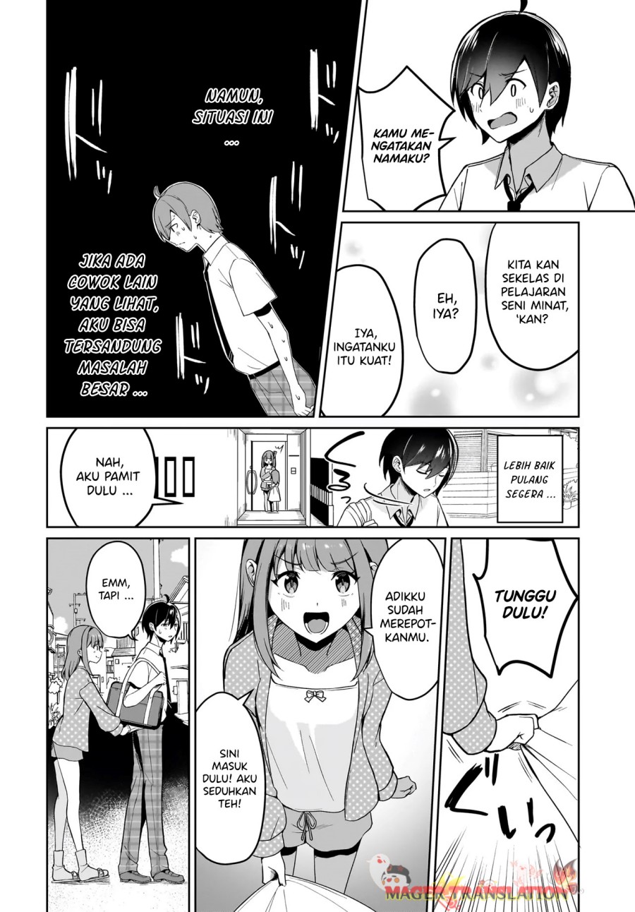 Maigo no Onnanoko o Ie Made Todoketara, Genkan kara Detekita no wa Gakunen Ichi no Bishoujo deshita Chapter 01 Gambar 13