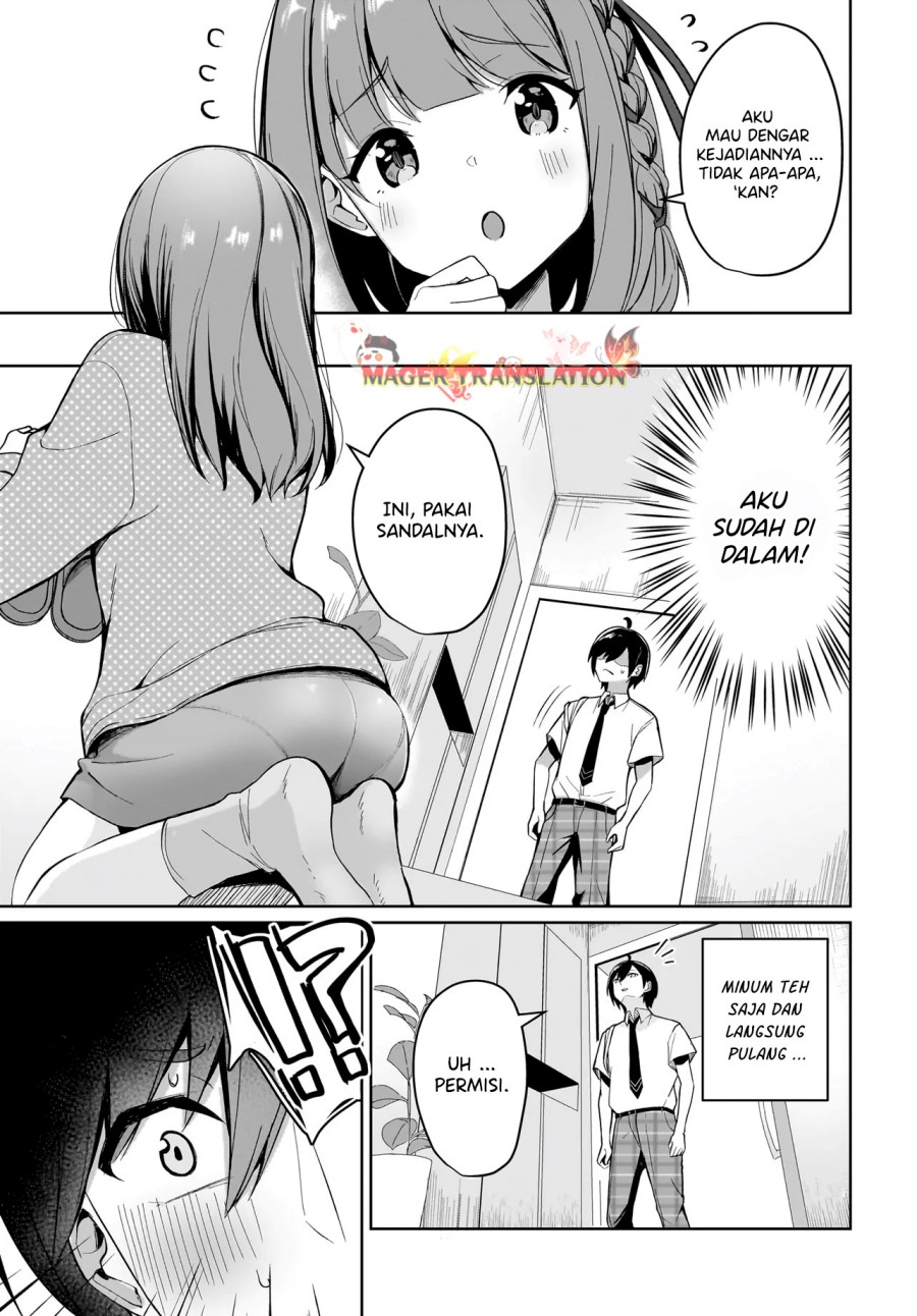 Maigo no Onnanoko o Ie Made Todoketara, Genkan kara Detekita no wa Gakunen Ichi no Bishoujo deshita Chapter 01 Gambar 14