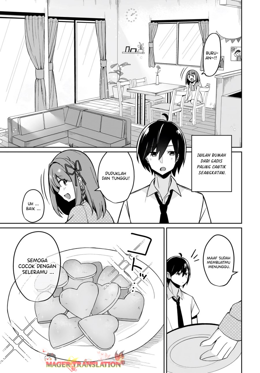 Maigo no Onnanoko o Ie Made Todoketara, Genkan kara Detekita no wa Gakunen Ichi no Bishoujo deshita Chapter 01 Gambar 16