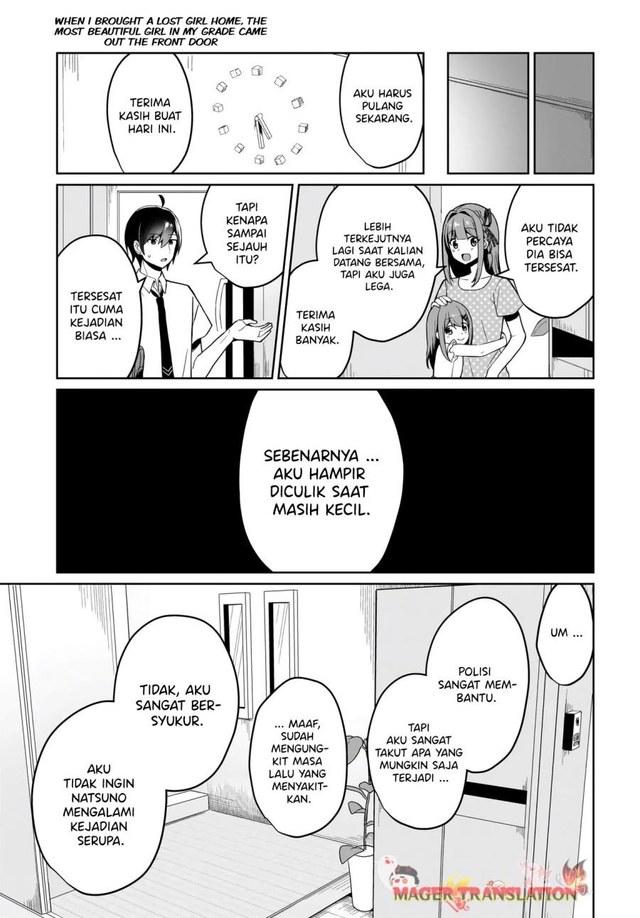 Maigo no Onnanoko o Ie Made Todoketara, Genkan kara Detekita no wa Gakunen Ichi no Bishoujo deshita Chapter 01 Gambar 26