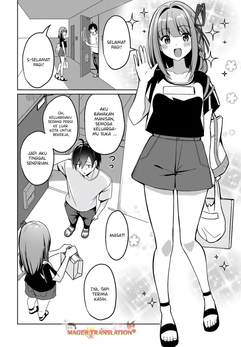 Maigo no Onnanoko o Ie Made Todoketara, Genkan kara Detekita no wa Gakunen Ichi no Bishoujo deshita Chapter 02 Gambar 11