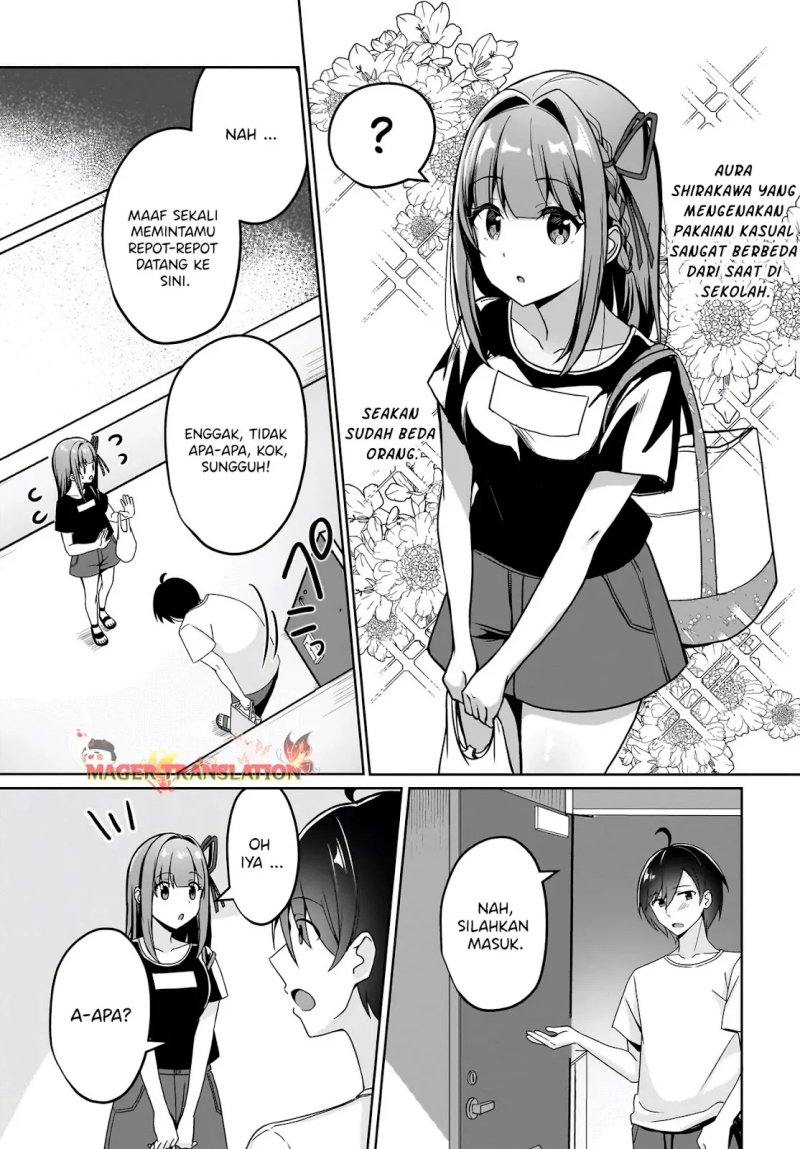 Maigo no Onnanoko o Ie Made Todoketara, Genkan kara Detekita no wa Gakunen Ichi no Bishoujo deshita Chapter 02 Gambar 12