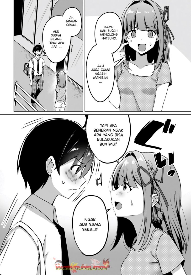 Maigo no Onnanoko o Ie Made Todoketara, Genkan kara Detekita no wa Gakunen Ichi no Bishoujo deshita Chapter 02 Gambar 21