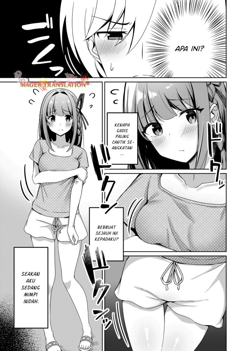 Maigo no Onnanoko o Ie Made Todoketara, Genkan kara Detekita no wa Gakunen Ichi no Bishoujo deshita Chapter 02 Gambar 22