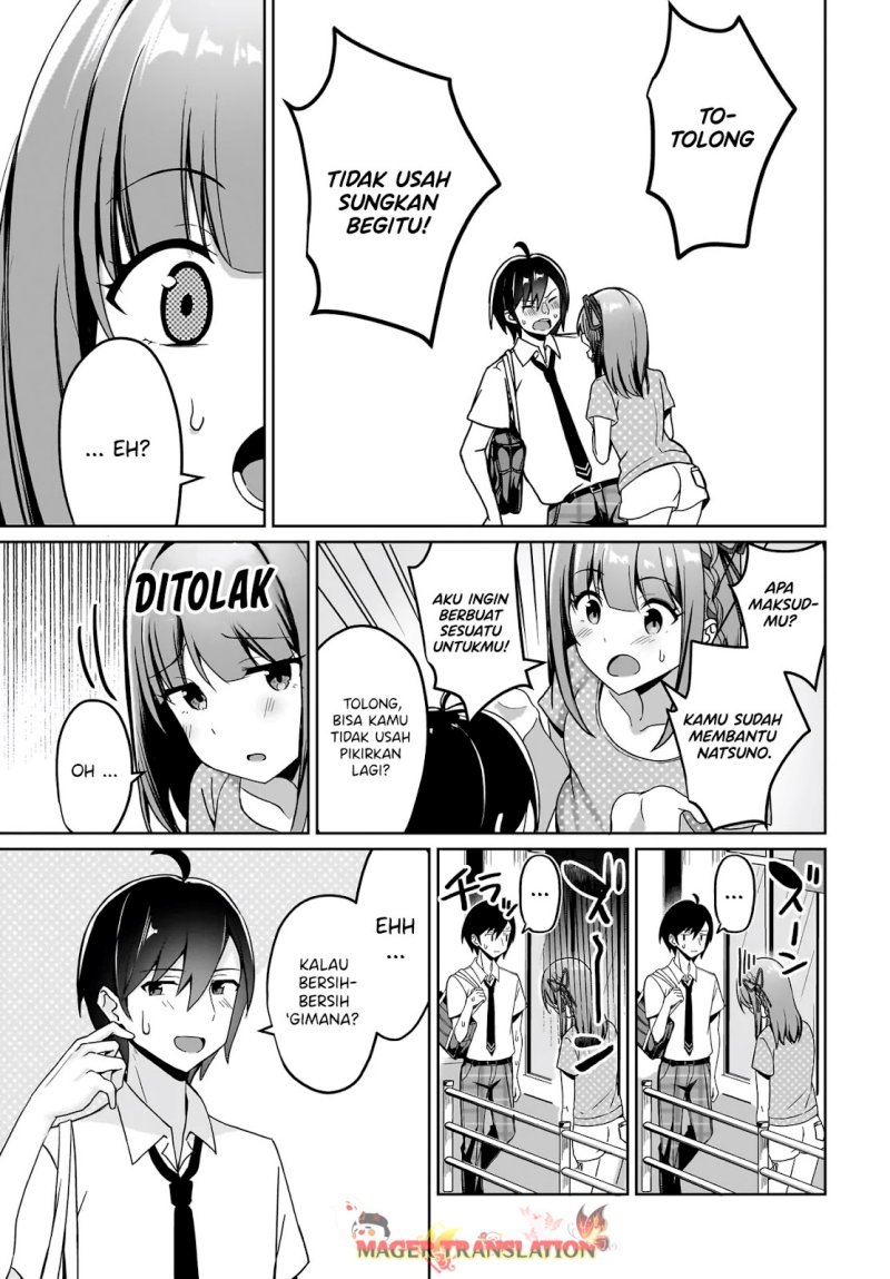 Maigo no Onnanoko o Ie Made Todoketara, Genkan kara Detekita no wa Gakunen Ichi no Bishoujo deshita Chapter 02 Gambar 24