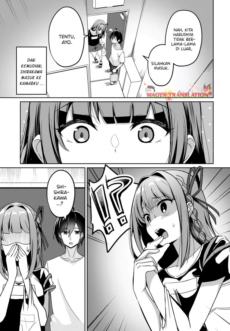 Maigo no Onnanoko o Ie Made Todoketara, Genkan kara Detekita no wa Gakunen Ichi no Bishoujo deshita Chapter 02 Gambar 32
