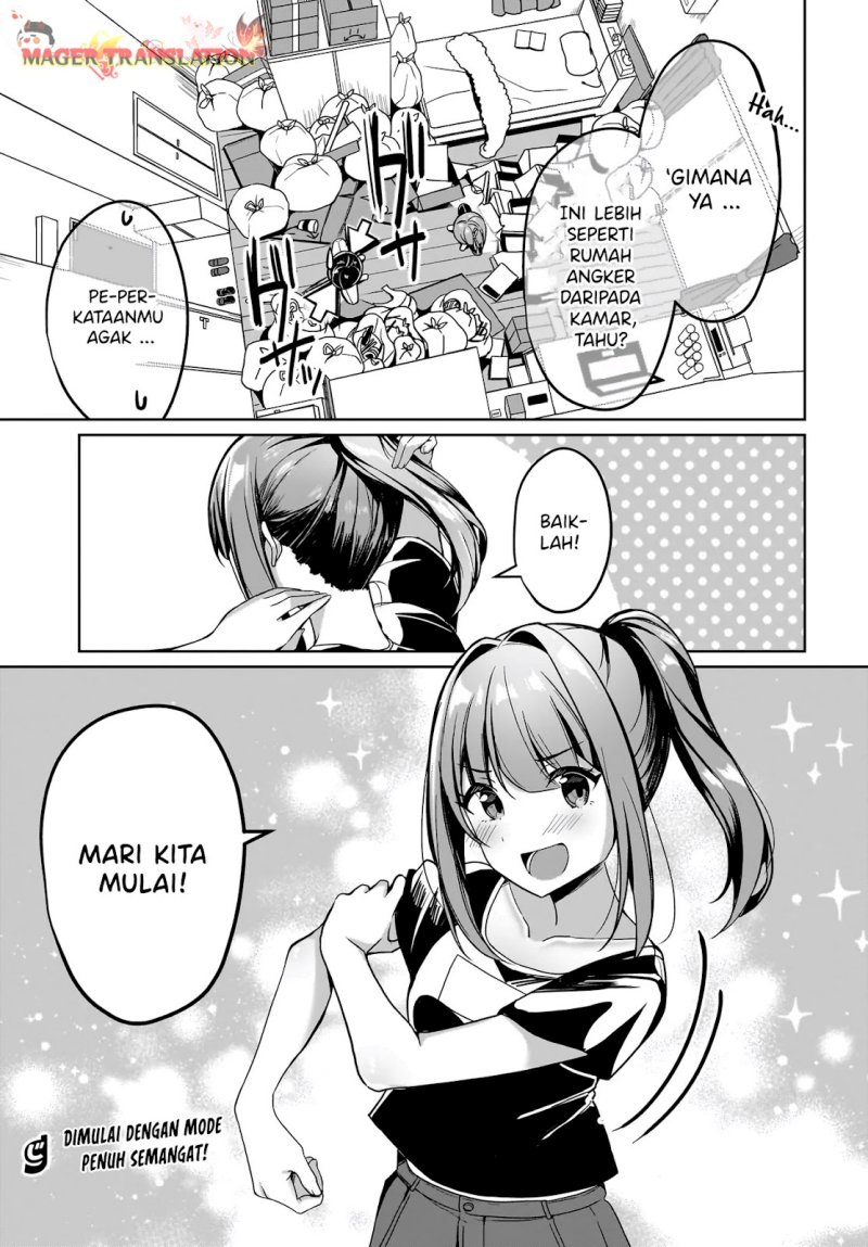 Maigo no Onnanoko o Ie Made Todoketara, Genkan kara Detekita no wa Gakunen Ichi no Bishoujo deshita Chapter 02 Gambar 34