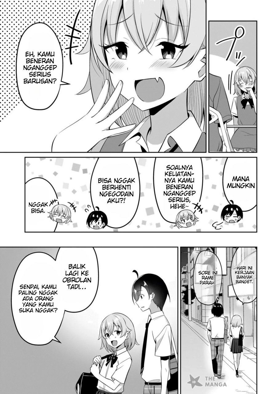 Maigo no Onnanoko o Ie Made Todoketara, Genkan kara Detekita no wa Gakunen Ichi no Bishoujo deshita Chapter 06.2 Gambar 5