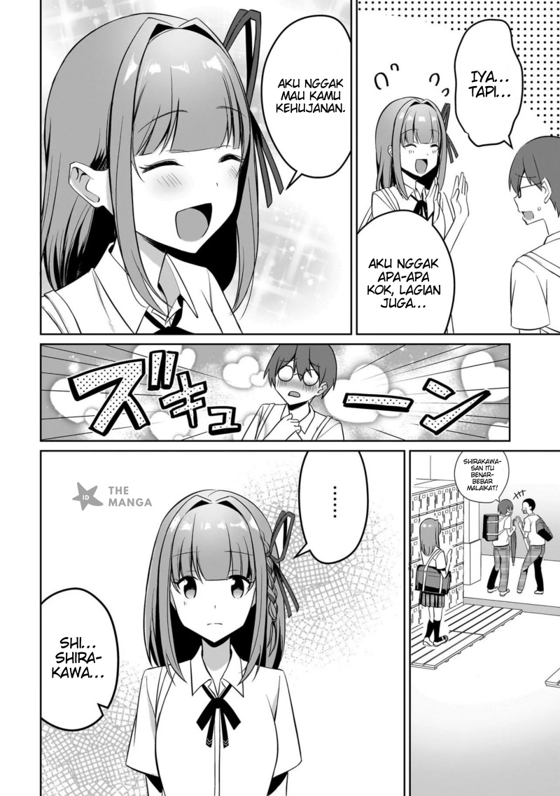 Maigo no Onnanoko o Ie Made Todoketara, Genkan kara Detekita no wa Gakunen Ichi no Bishoujo deshita Chapter 07.1 Gambar 3