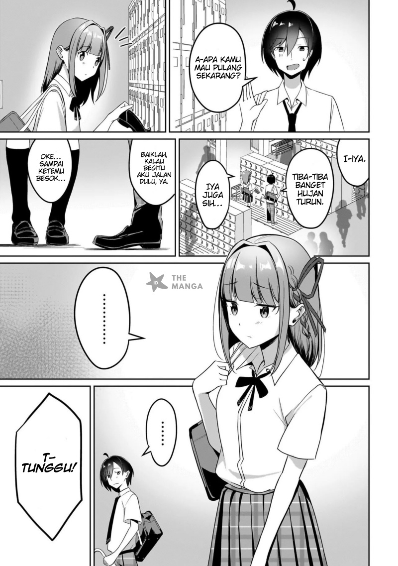 Maigo no Onnanoko o Ie Made Todoketara, Genkan kara Detekita no wa Gakunen Ichi no Bishoujo deshita Chapter 07.1 Gambar 4