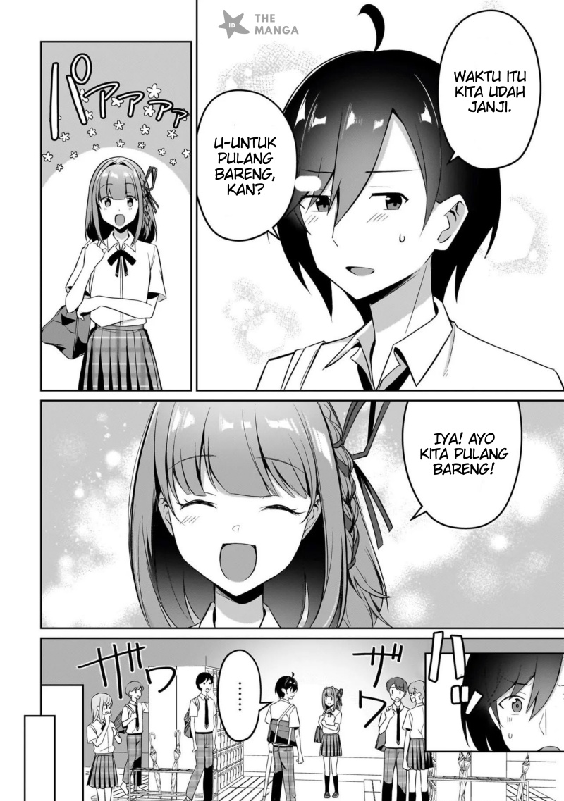 Maigo no Onnanoko o Ie Made Todoketara, Genkan kara Detekita no wa Gakunen Ichi no Bishoujo deshita Chapter 07.1 Gambar 5