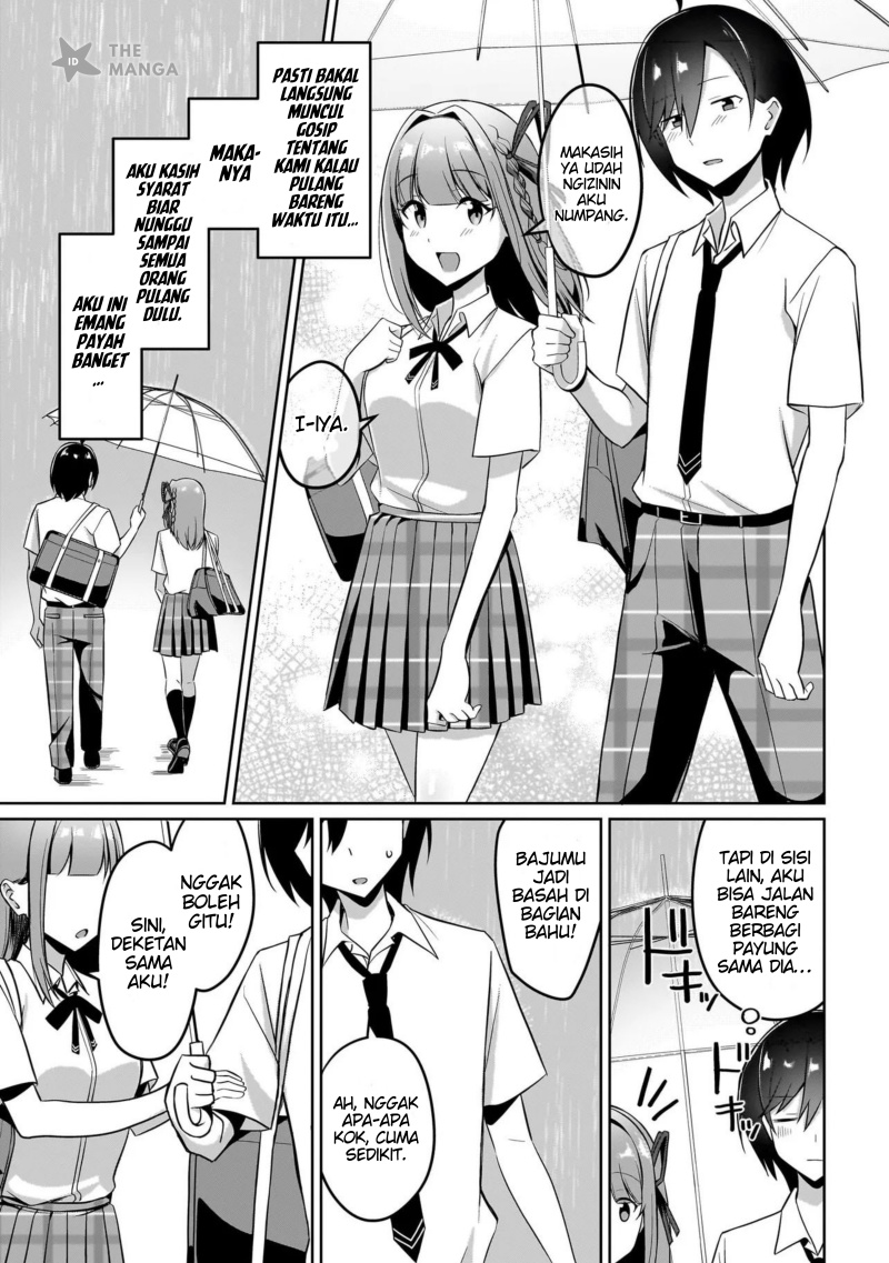 Maigo no Onnanoko o Ie Made Todoketara, Genkan kara Detekita no wa Gakunen Ichi no Bishoujo deshita Chapter 07.1 Gambar 6