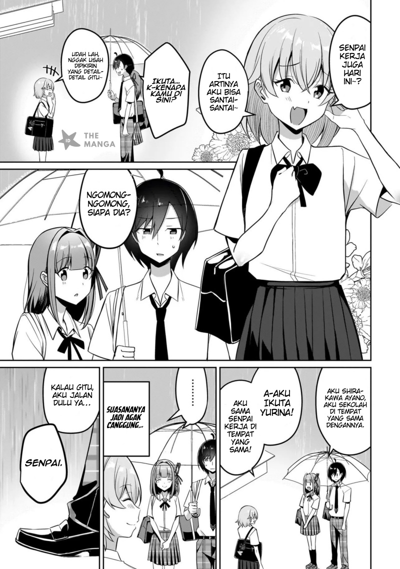 Maigo no Onnanoko o Ie Made Todoketara, Genkan kara Detekita no wa Gakunen Ichi no Bishoujo deshita Chapter 07.1 Gambar 8