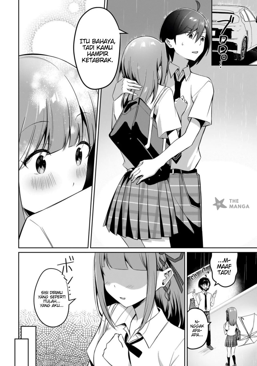 Maigo no Onnanoko o Ie Made Todoketara, Genkan kara Detekita no wa Gakunen Ichi no Bishoujo deshita Chapter 07.2 Gambar 6