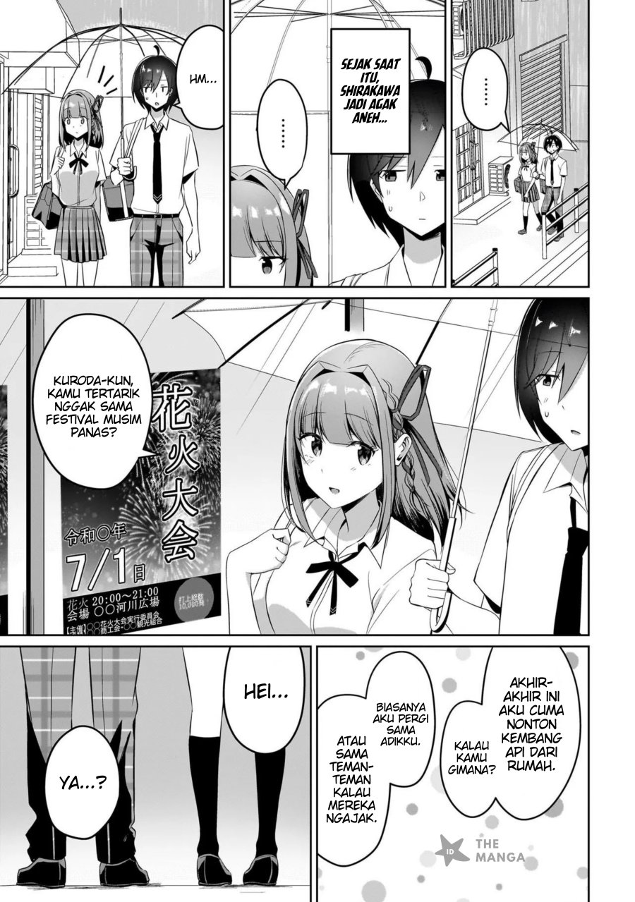 Maigo no Onnanoko o Ie Made Todoketara, Genkan kara Detekita no wa Gakunen Ichi no Bishoujo deshita Chapter 07.2 Gambar 7