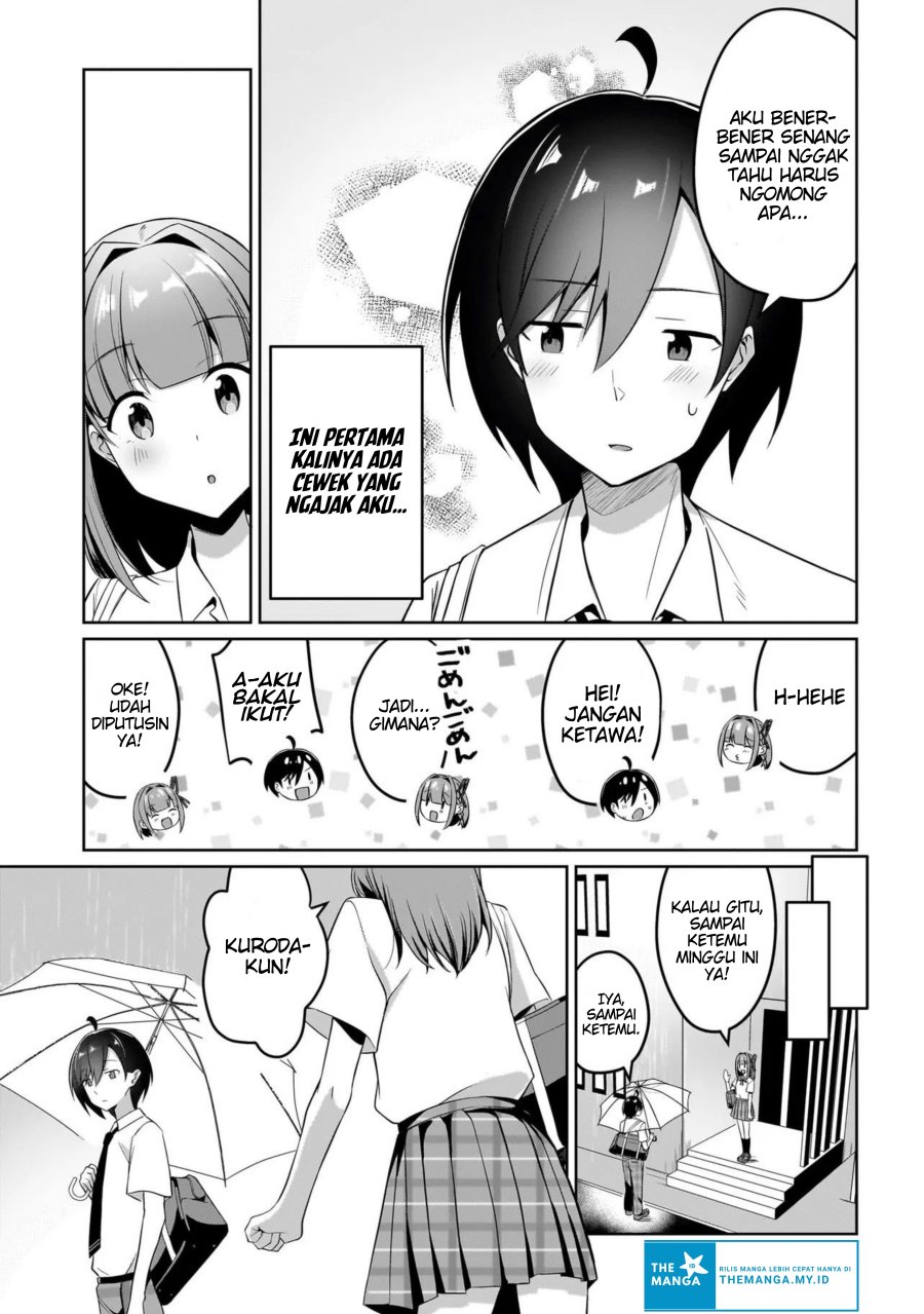 Maigo no Onnanoko o Ie Made Todoketara, Genkan kara Detekita no wa Gakunen Ichi no Bishoujo deshita Chapter 07.2 Gambar 9