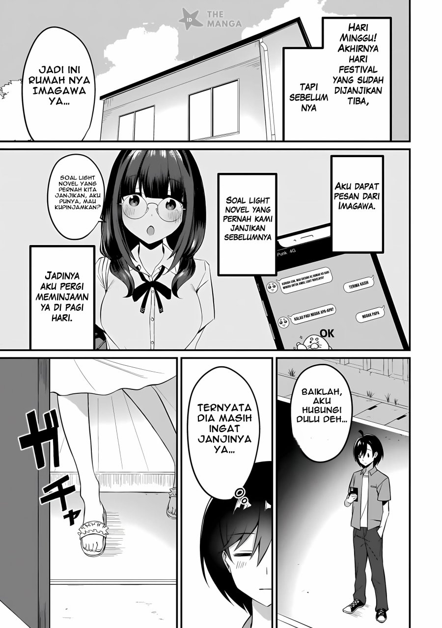 Maigo no Onnanoko o Ie Made Todoketara, Genkan kara Detekita no wa Gakunen Ichi no Bishoujo deshita Chapter 08.1 Gambar 4