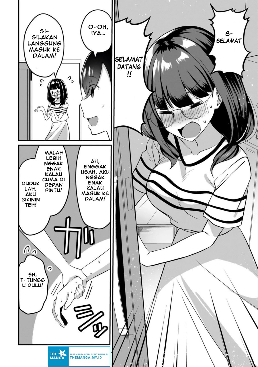 Maigo no Onnanoko o Ie Made Todoketara, Genkan kara Detekita no wa Gakunen Ichi no Bishoujo deshita Chapter 08.1 Gambar 5