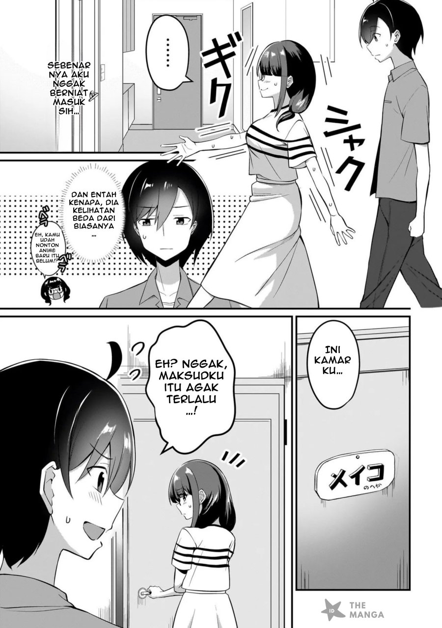 Maigo no Onnanoko o Ie Made Todoketara, Genkan kara Detekita no wa Gakunen Ichi no Bishoujo deshita Chapter 08.1 Gambar 6