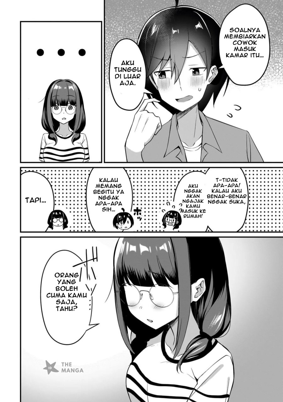Maigo no Onnanoko o Ie Made Todoketara, Genkan kara Detekita no wa Gakunen Ichi no Bishoujo deshita Chapter 08.1 Gambar 7
