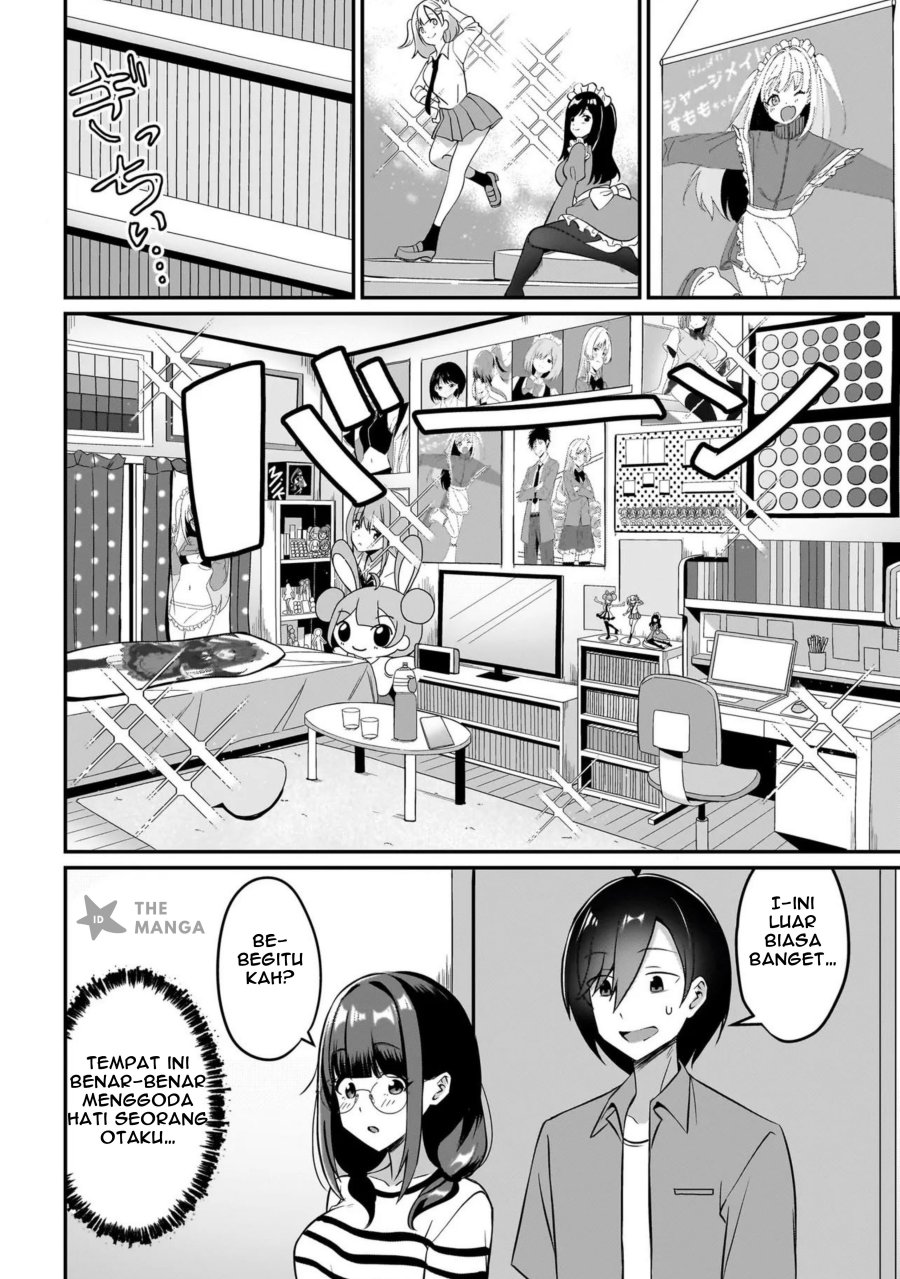Maigo no Onnanoko o Ie Made Todoketara, Genkan kara Detekita no wa Gakunen Ichi no Bishoujo deshita Chapter 08.1 Gambar 9