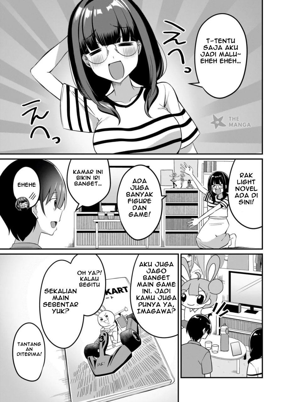 Maigo no Onnanoko o Ie Made Todoketara, Genkan kara Detekita no wa Gakunen Ichi no Bishoujo deshita Chapter 08.1 Gambar 10