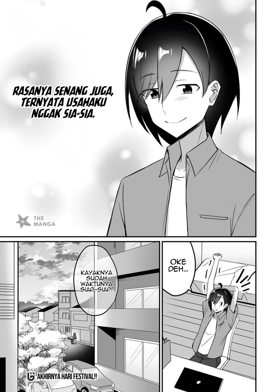 Maigo no Onnanoko o Ie Made Todoketara, Genkan kara Detekita no wa Gakunen Ichi no Bishoujo deshita Chapter 08.2 Gambar 11