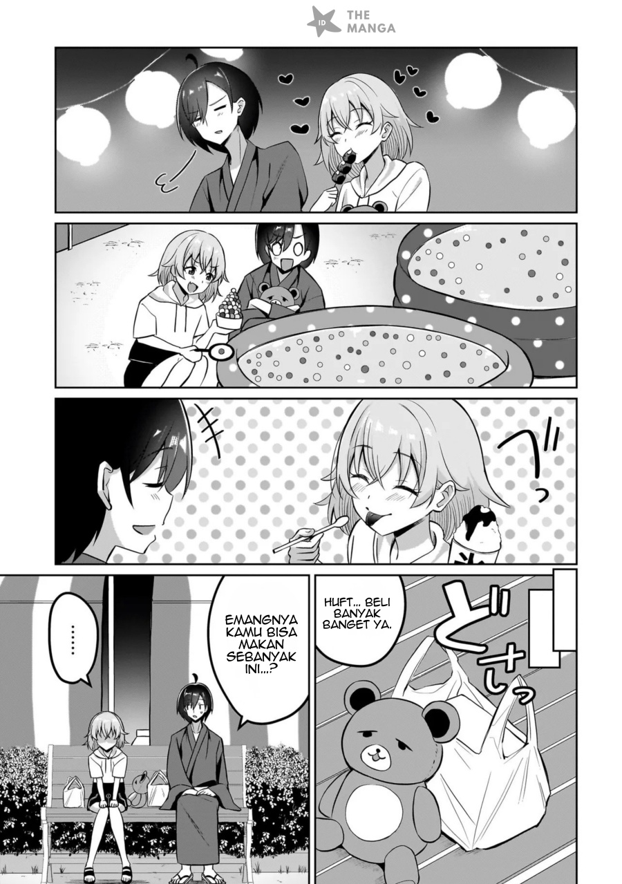 Maigo no Onnanoko o Ie Made Todoketara, Genkan kara Detekita no wa Gakunen Ichi no Bishoujo deshita Chapter 09.1 Gambar 10