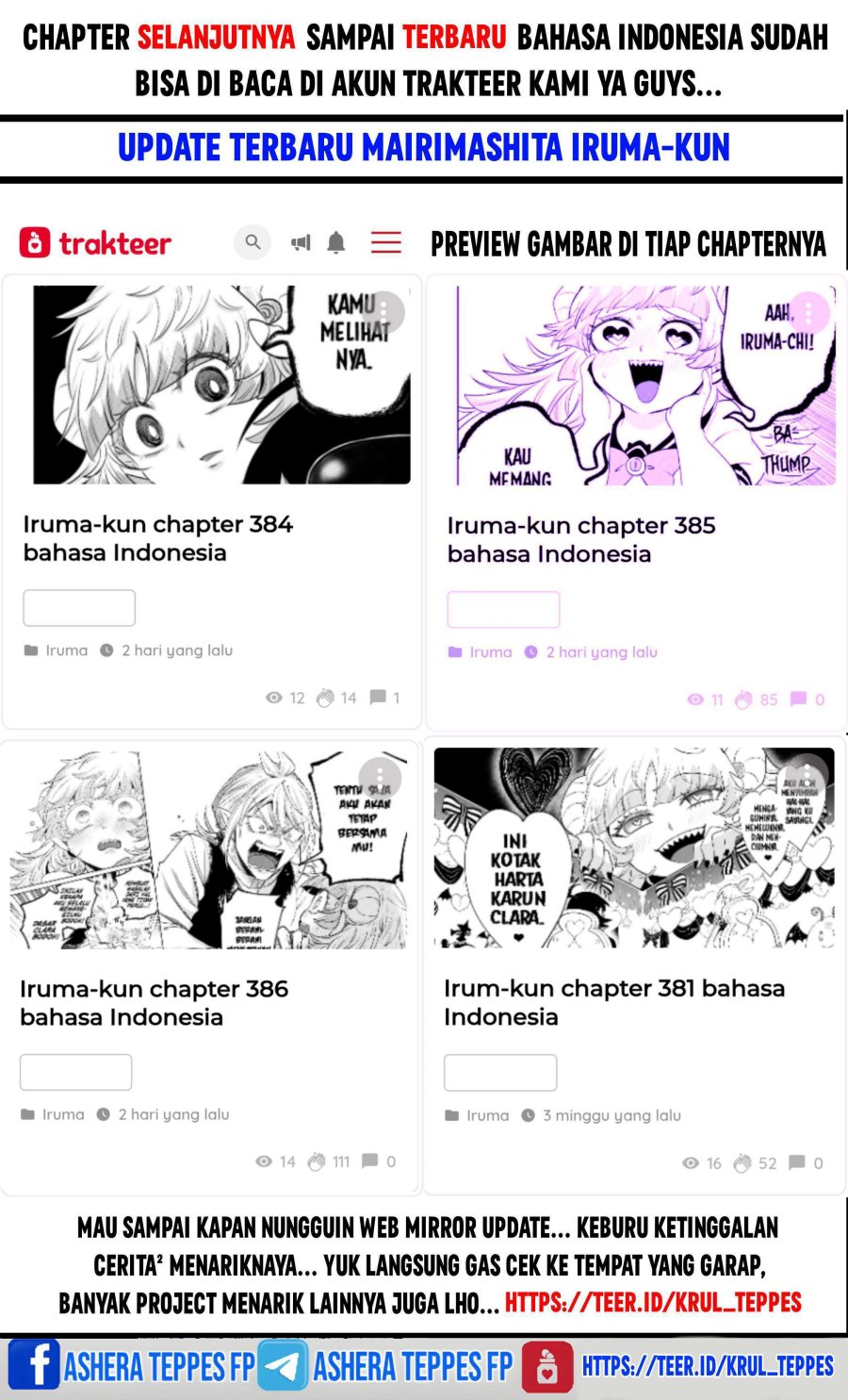 Mairimashita! Iruma-kun Chapter 378 Gambar 21