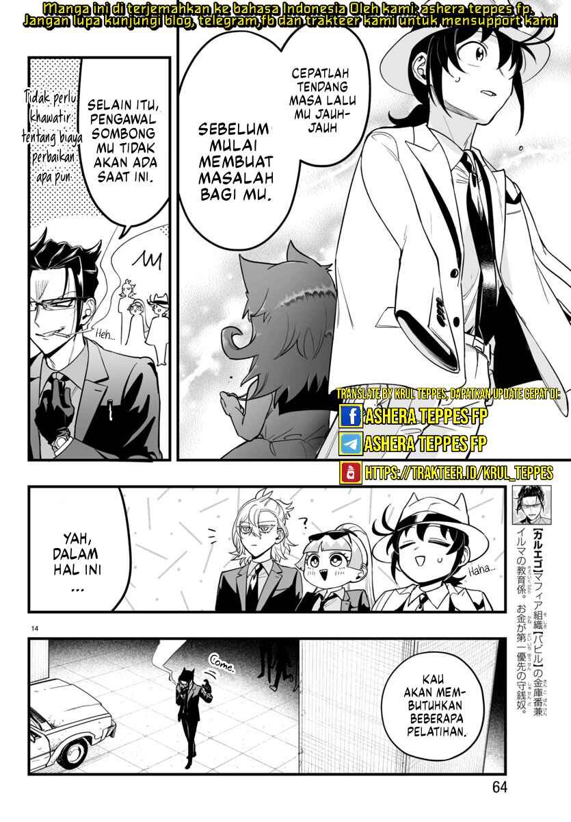 Mairimashita! Iruma-kun: If Episode of Mafia Chapter 09.1 Gambar 16