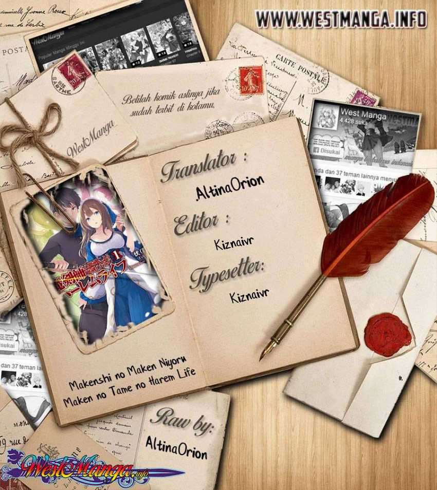 Makenshi no Maken Niyoru Maken no Tame no Harem Life Chapter 14.2 Gambar 1