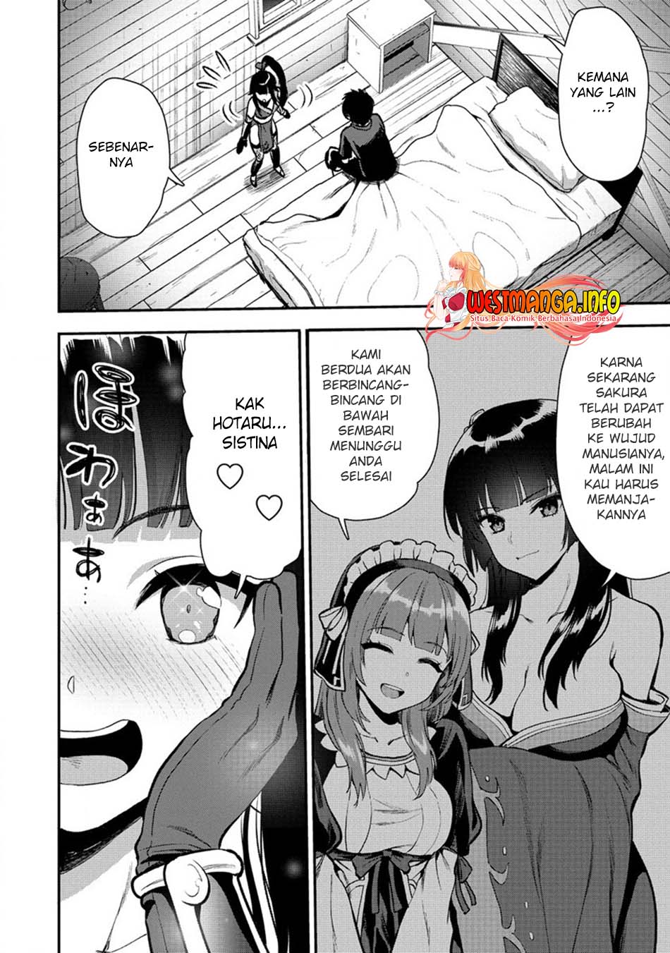 Makenshi no Maken Niyoru Maken no Tame no Harem Life Chapter 19.2 Gambar 11