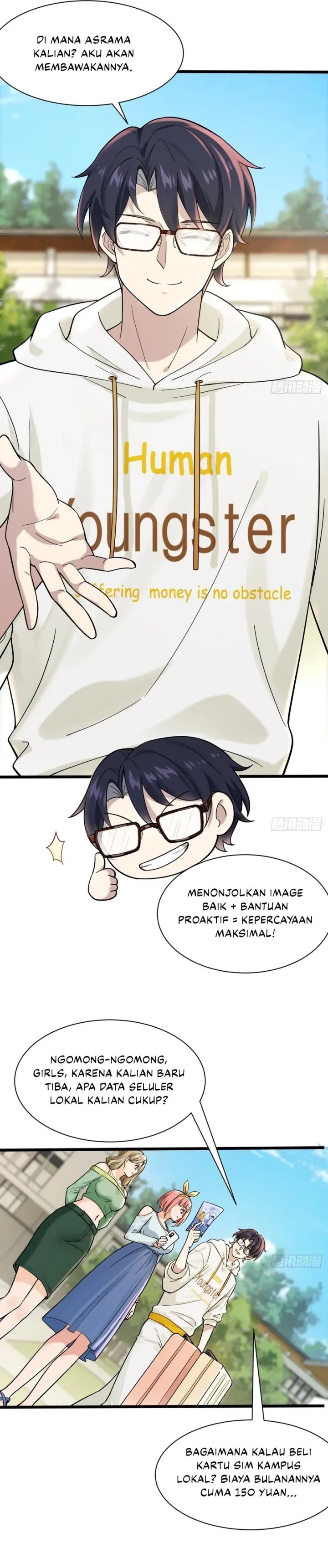 Male God, Your Persona Has Collapsed! Chapter 02 Gambar 14